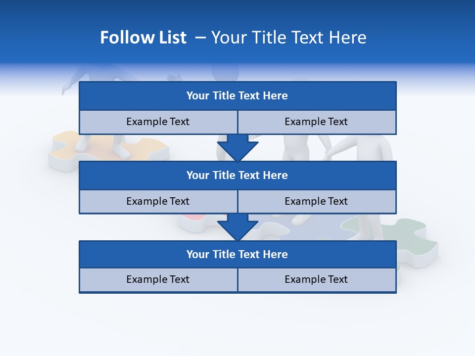 Worker Unite Team PowerPoint Template