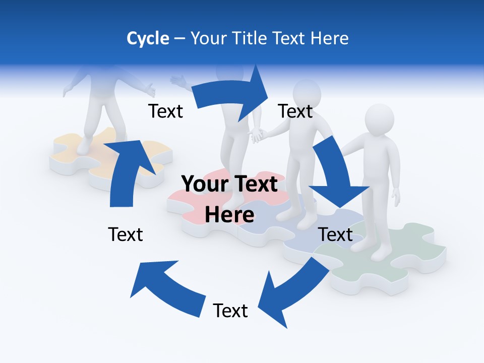 Worker Unite Team PowerPoint Template