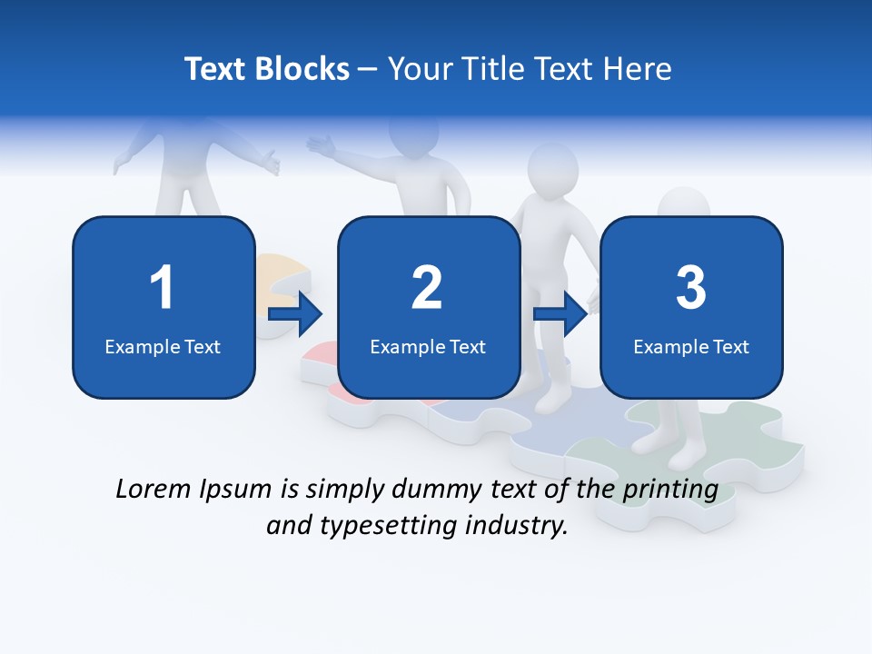 Worker Unite Team PowerPoint Template