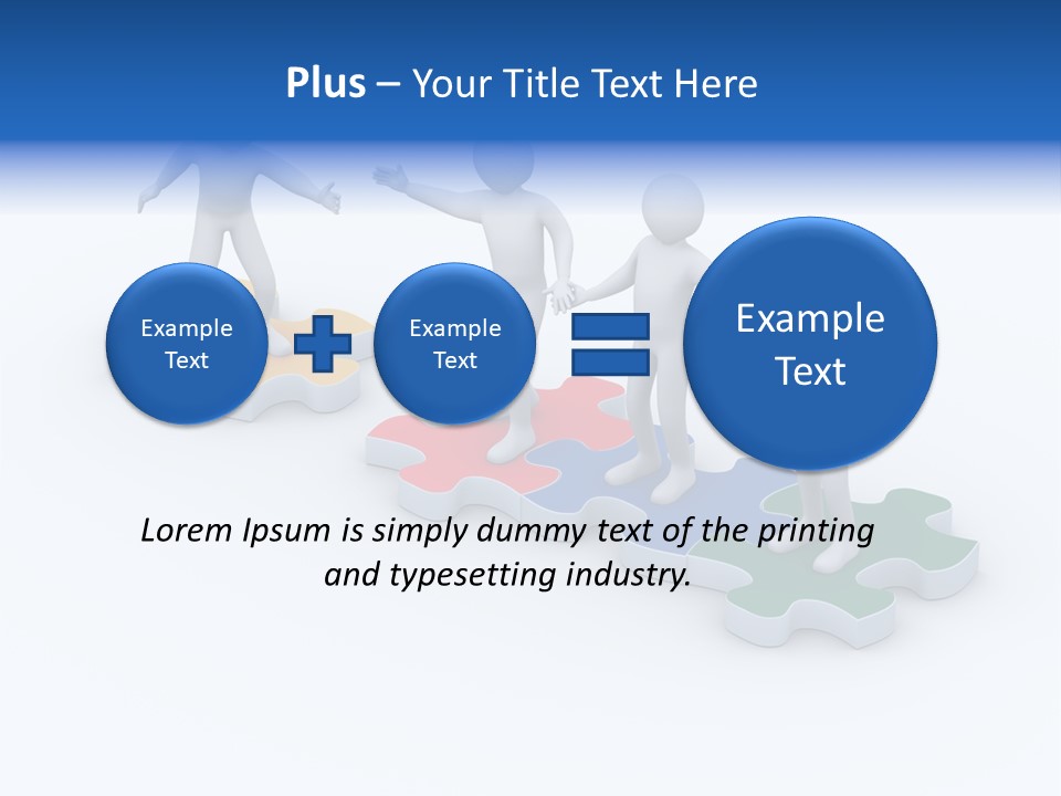 Worker Unite Team PowerPoint Template