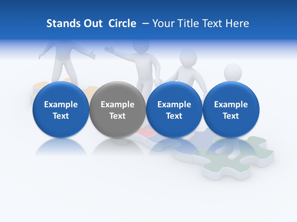 Worker Unite Team PowerPoint Template