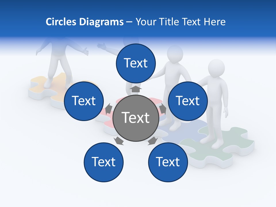 Worker Unite Team PowerPoint Template