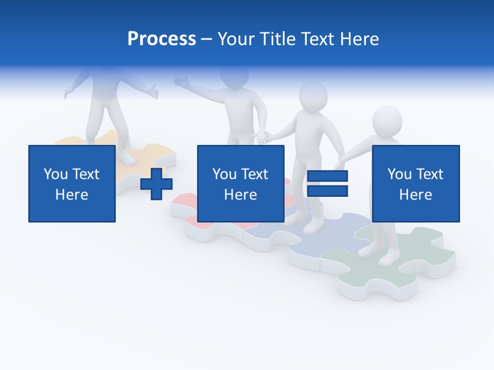 Worker Unite Team PowerPoint Template