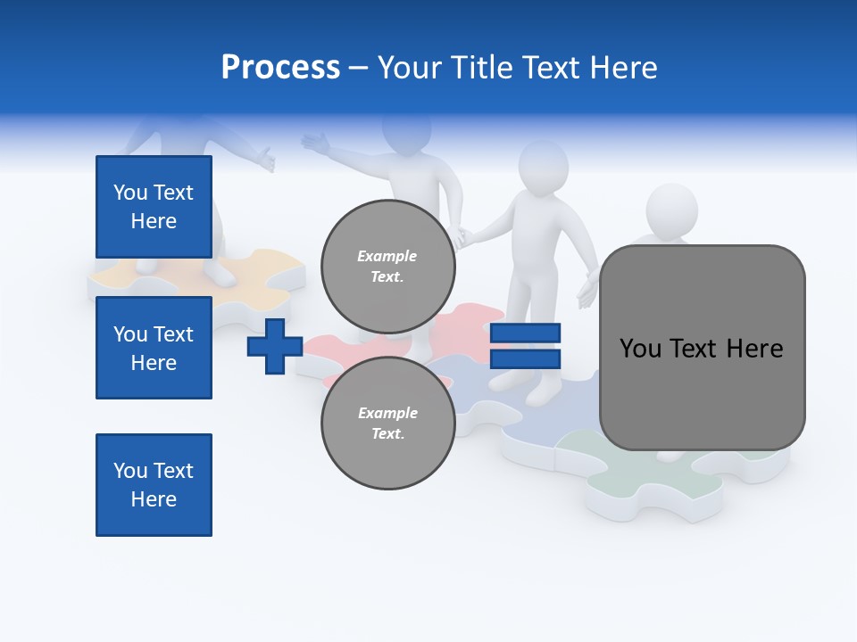 Worker Unite Team PowerPoint Template