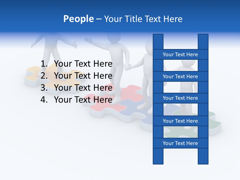 Worker Unite Team PowerPoint Template