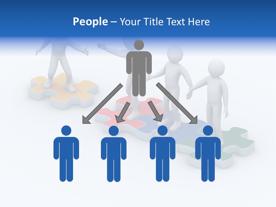 Worker Unite Team PowerPoint Template