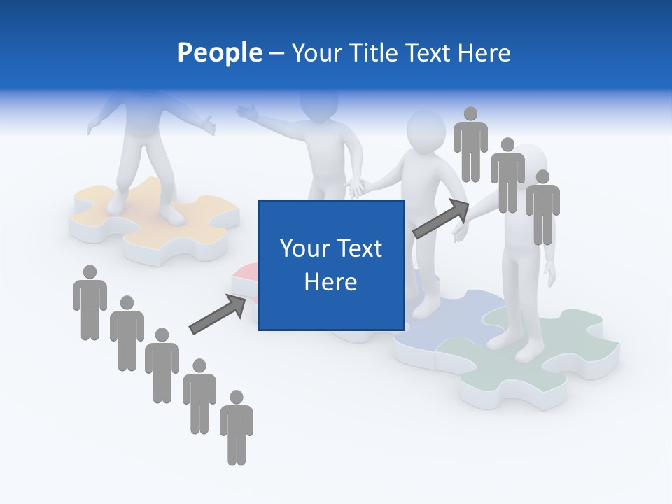 Worker Unite Team PowerPoint Template