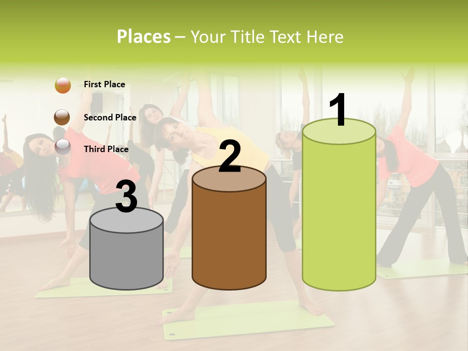 Center Smile Slim PowerPoint Template