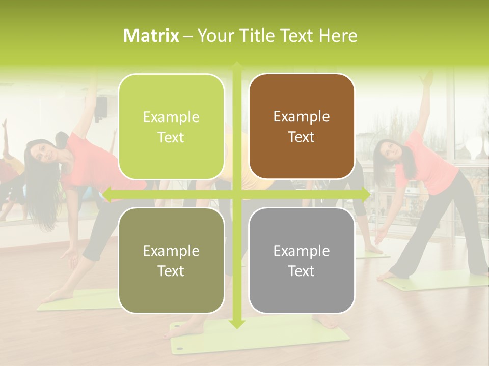 Center Smile Slim PowerPoint Template