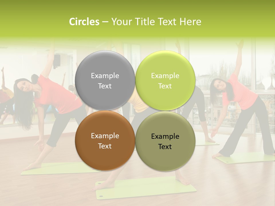 Center Smile Slim PowerPoint Template