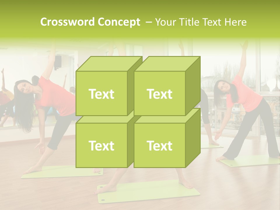Center Smile Slim PowerPoint Template
