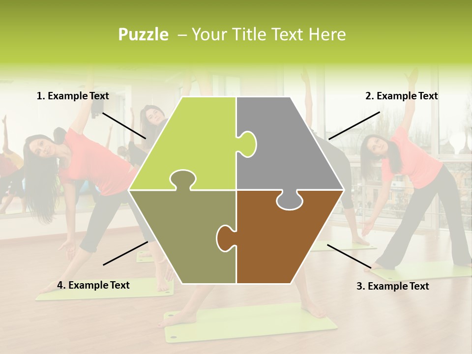 Center Smile Slim PowerPoint Template