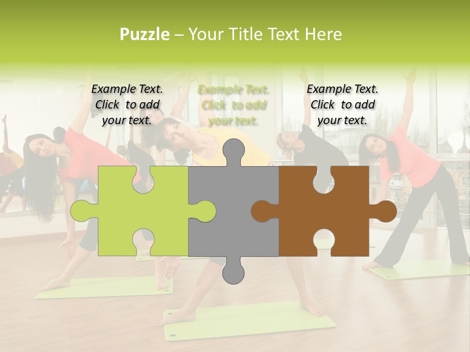 Center Smile Slim PowerPoint Template