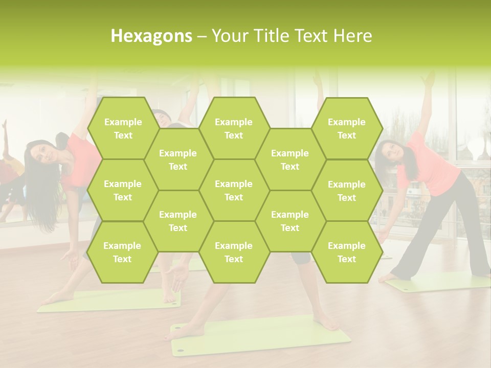 Center Smile Slim PowerPoint Template