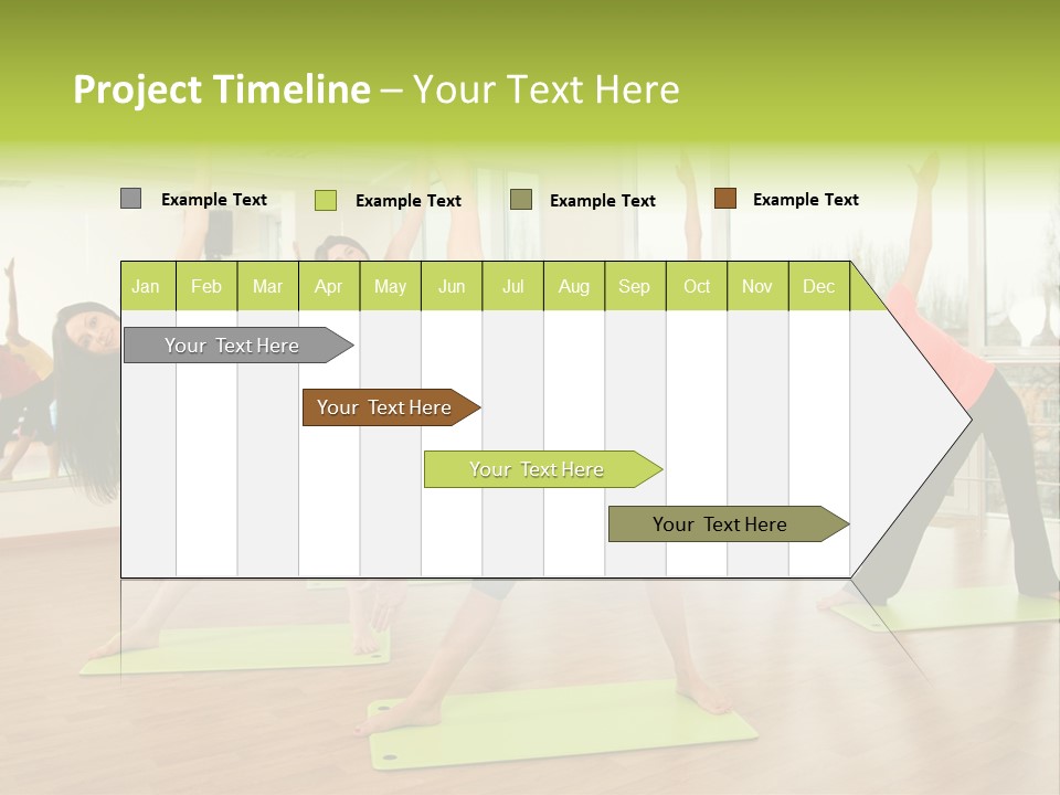 Center Smile Slim PowerPoint Template
