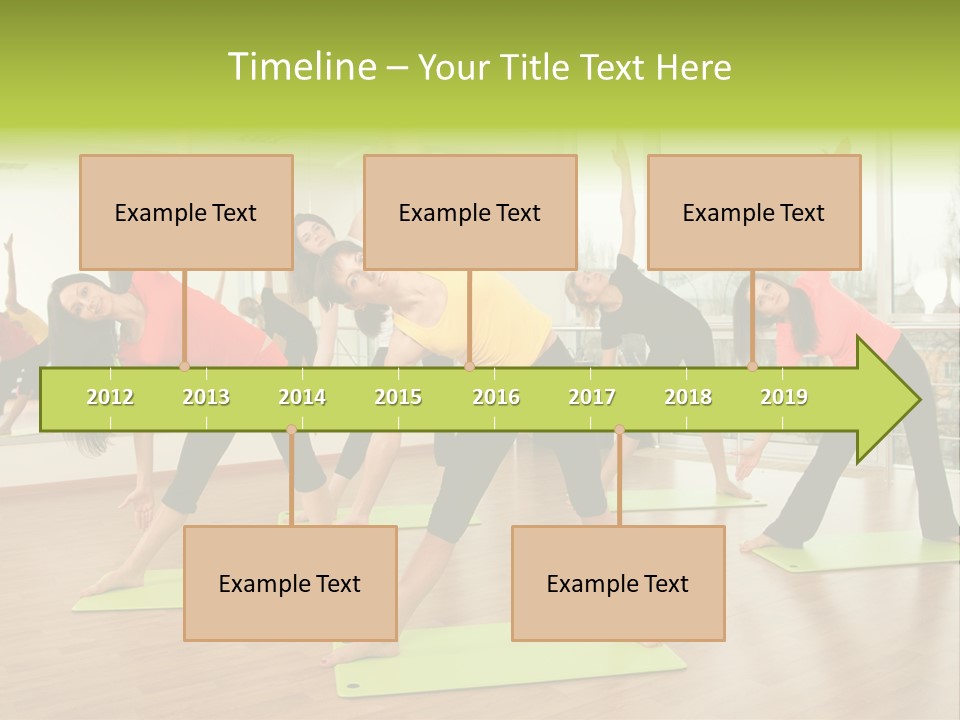 Center Smile Slim PowerPoint Template