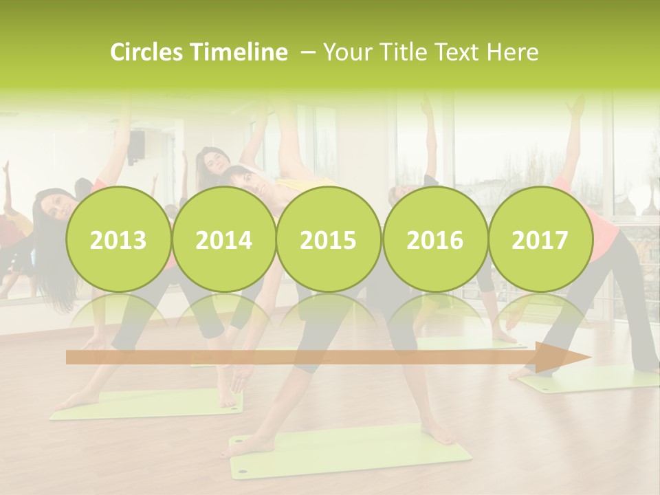 Center Smile Slim PowerPoint Template