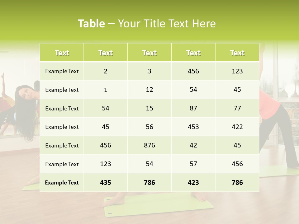 Center Smile Slim PowerPoint Template