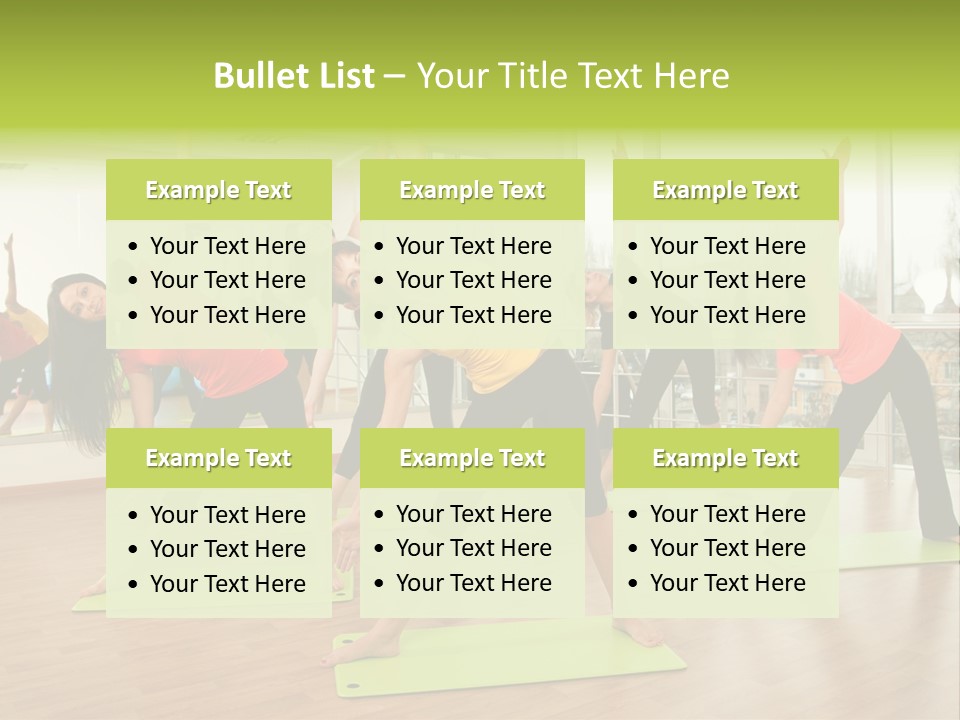 Center Smile Slim PowerPoint Template