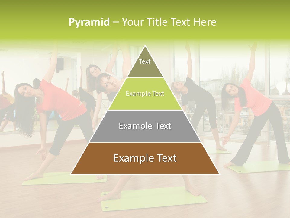 Center Smile Slim PowerPoint Template