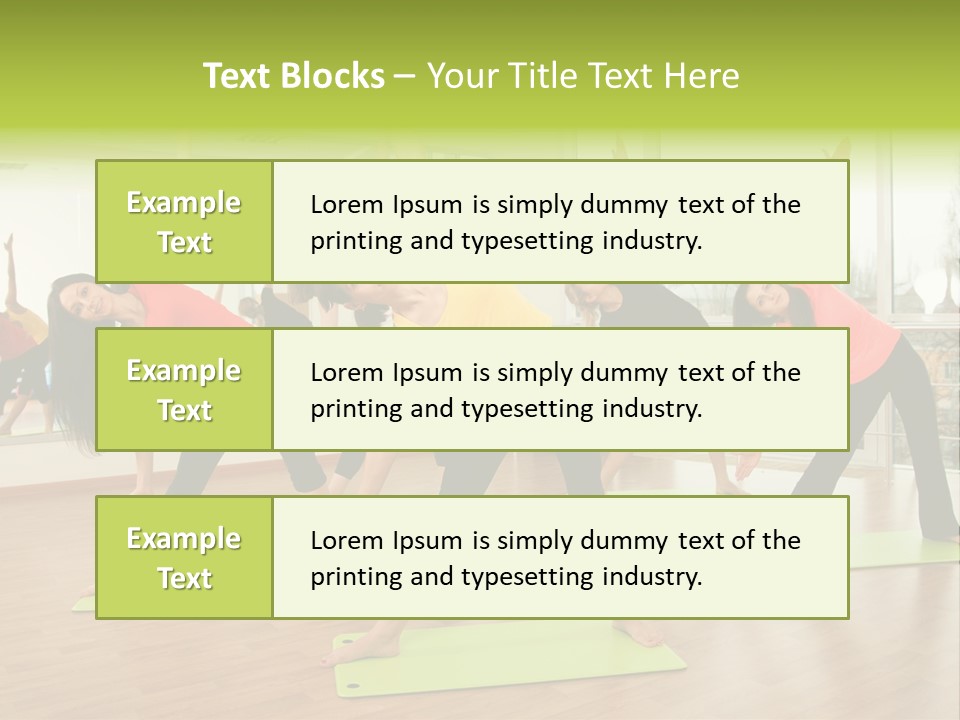 Center Smile Slim PowerPoint Template