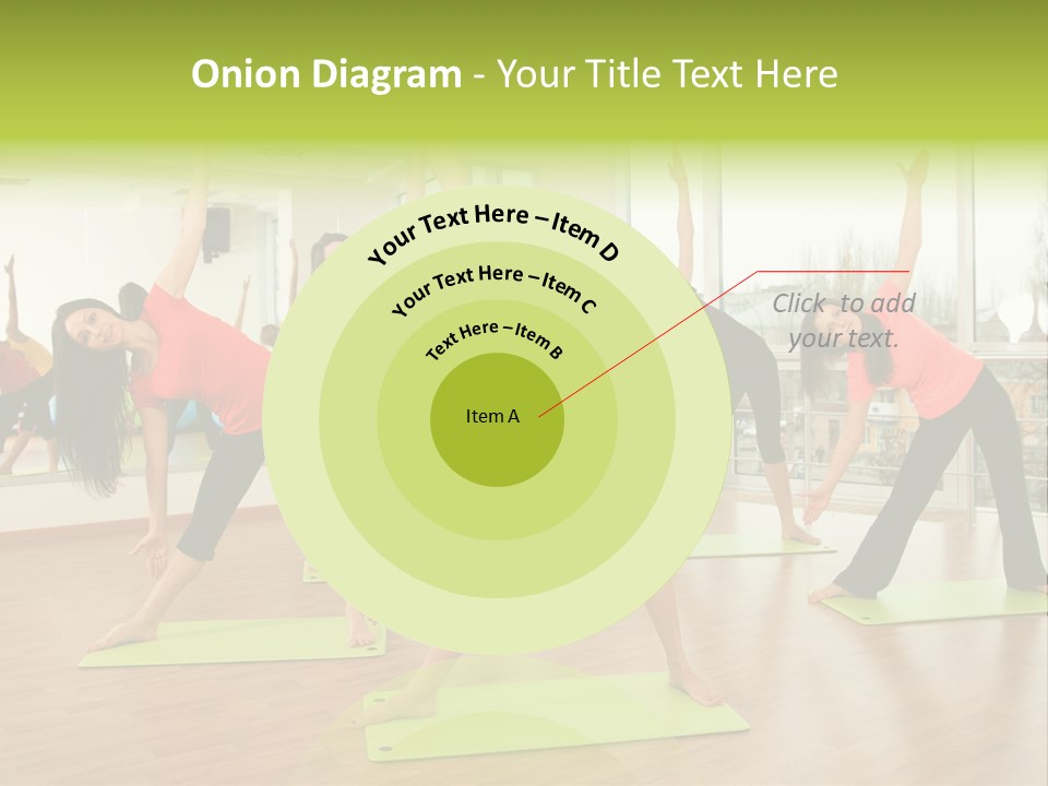 Center Smile Slim PowerPoint Template