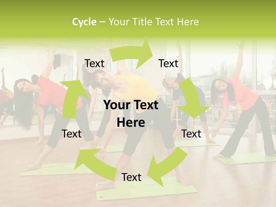 Center Smile Slim PowerPoint Template