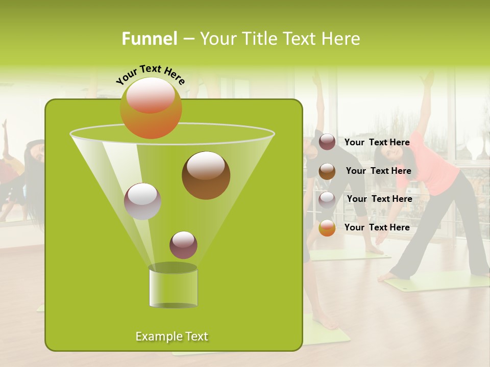 Center Smile Slim PowerPoint Template