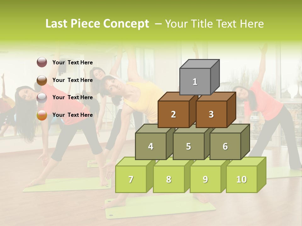 Center Smile Slim PowerPoint Template