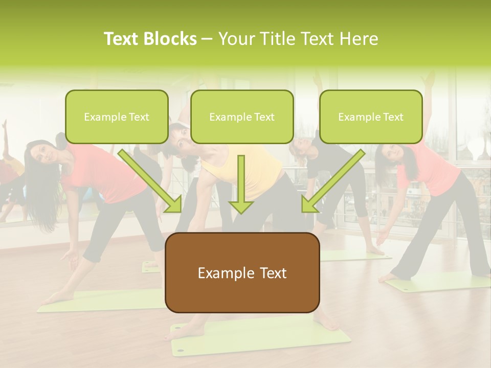 Center Smile Slim PowerPoint Template