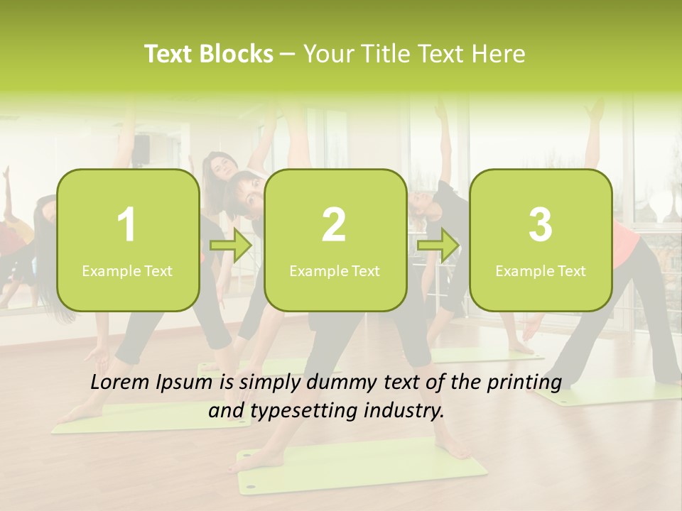 Center Smile Slim PowerPoint Template