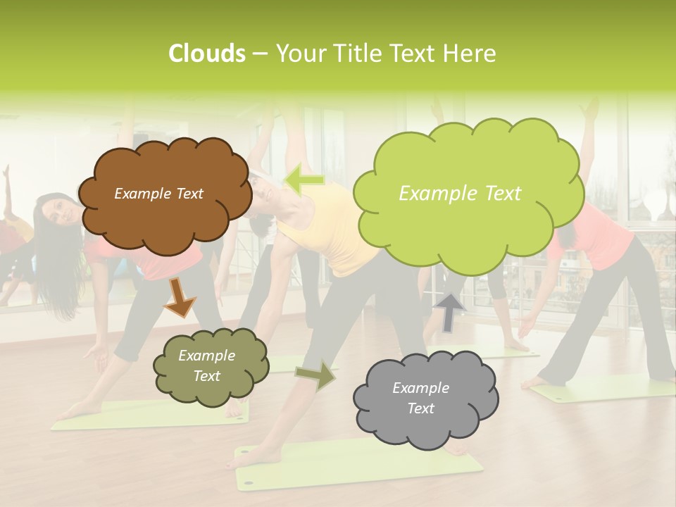 Center Smile Slim PowerPoint Template
