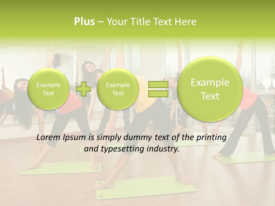 Center Smile Slim PowerPoint Template