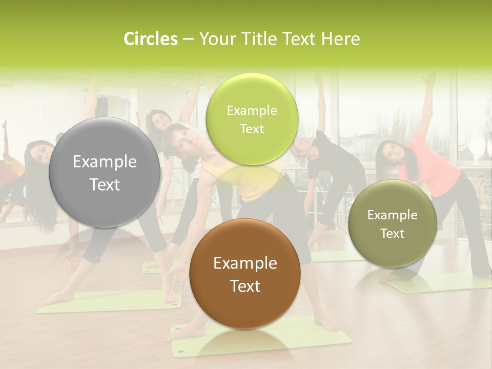 Center Smile Slim PowerPoint Template