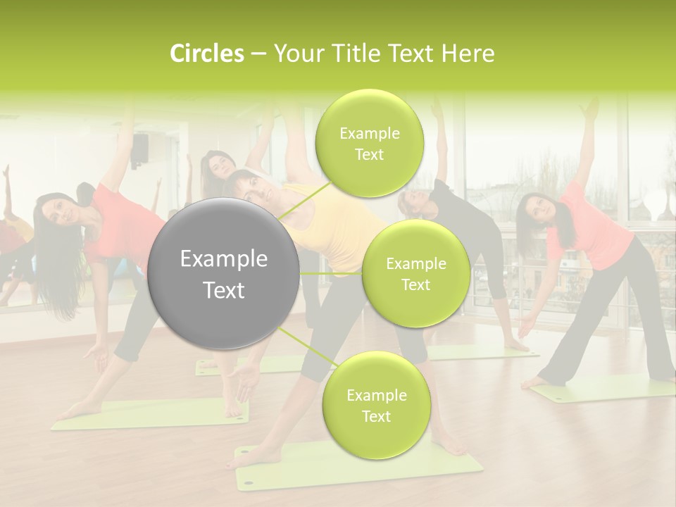 Center Smile Slim PowerPoint Template