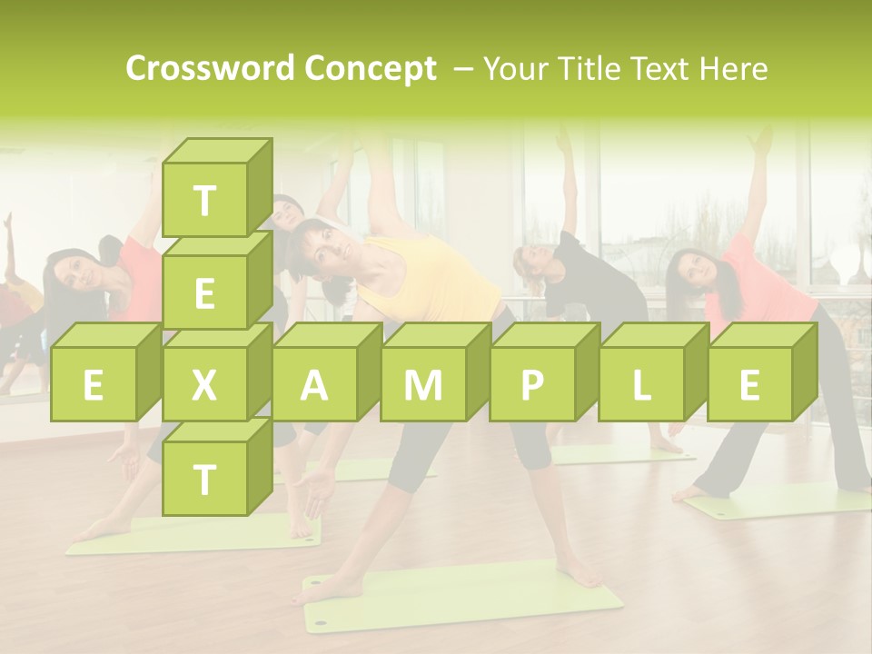 Center Smile Slim PowerPoint Template