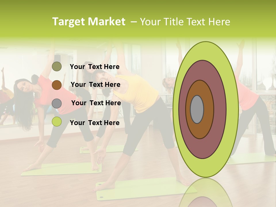 Center Smile Slim PowerPoint Template