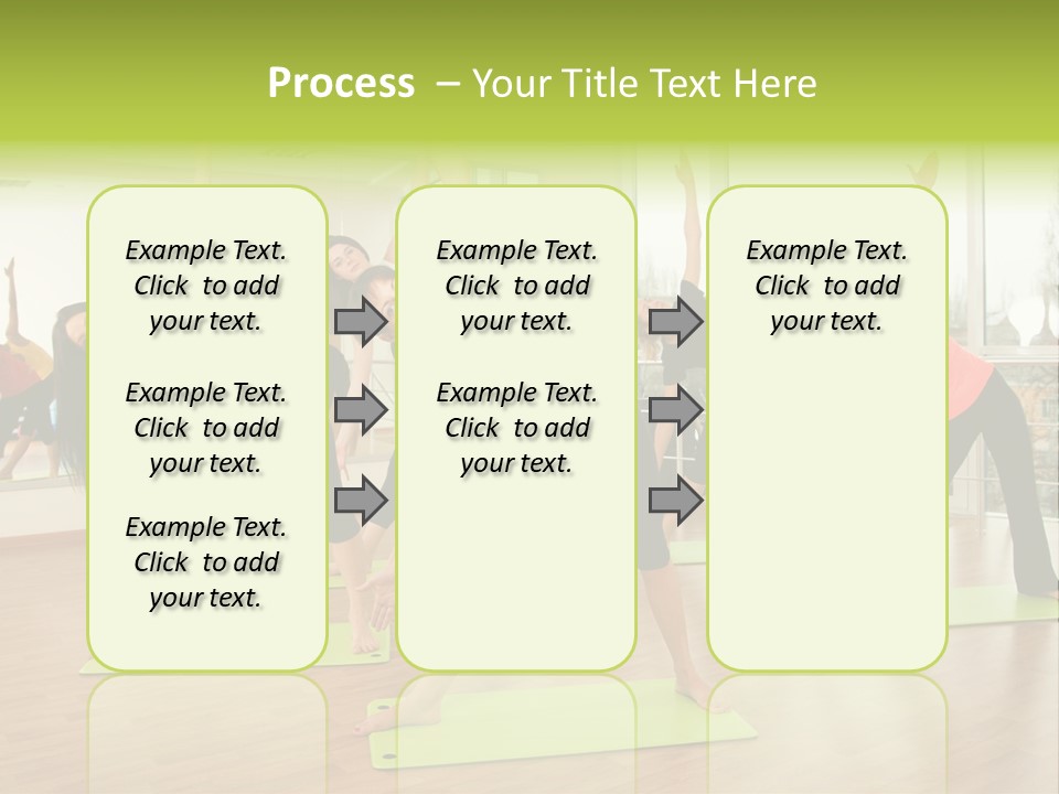Center Smile Slim PowerPoint Template