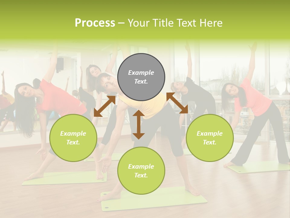 Center Smile Slim PowerPoint Template