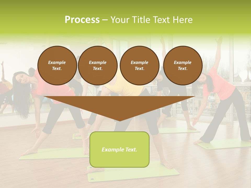 Center Smile Slim PowerPoint Template