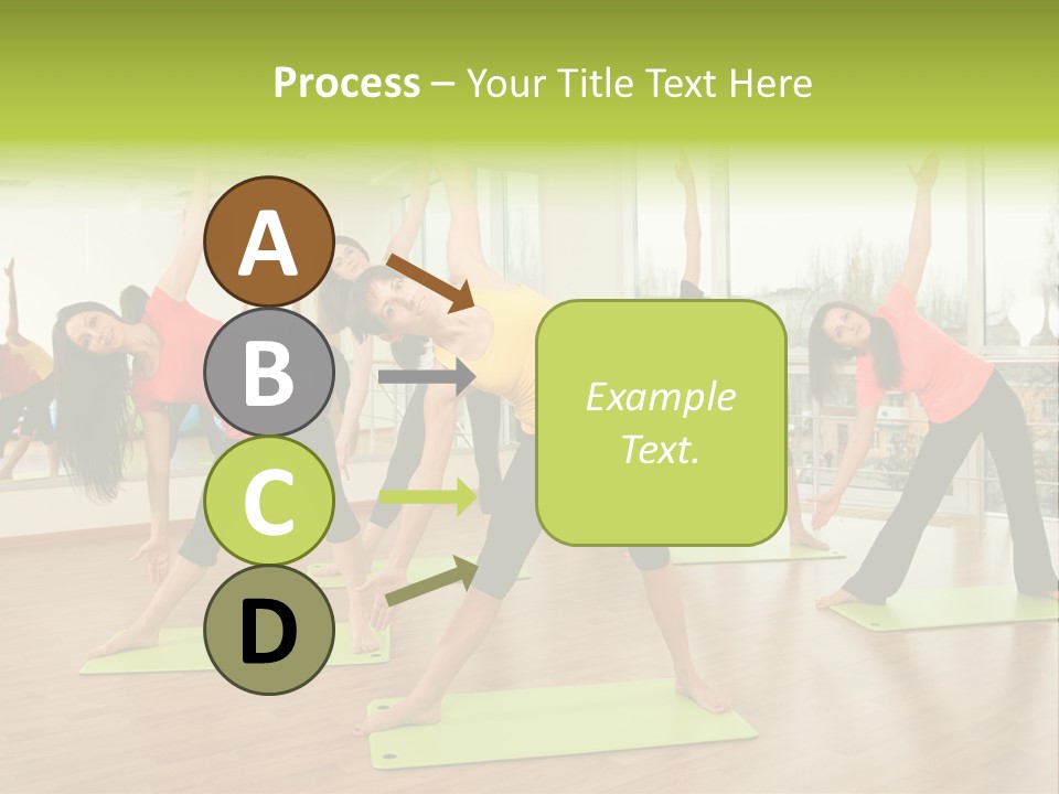 Center Smile Slim PowerPoint Template