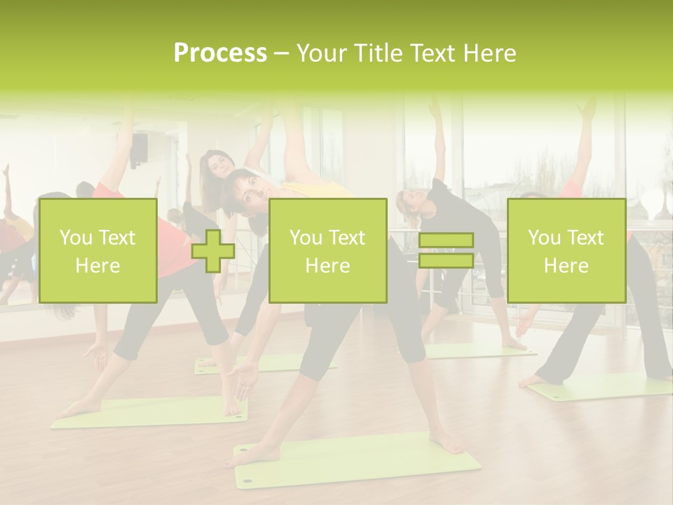 Center Smile Slim PowerPoint Template