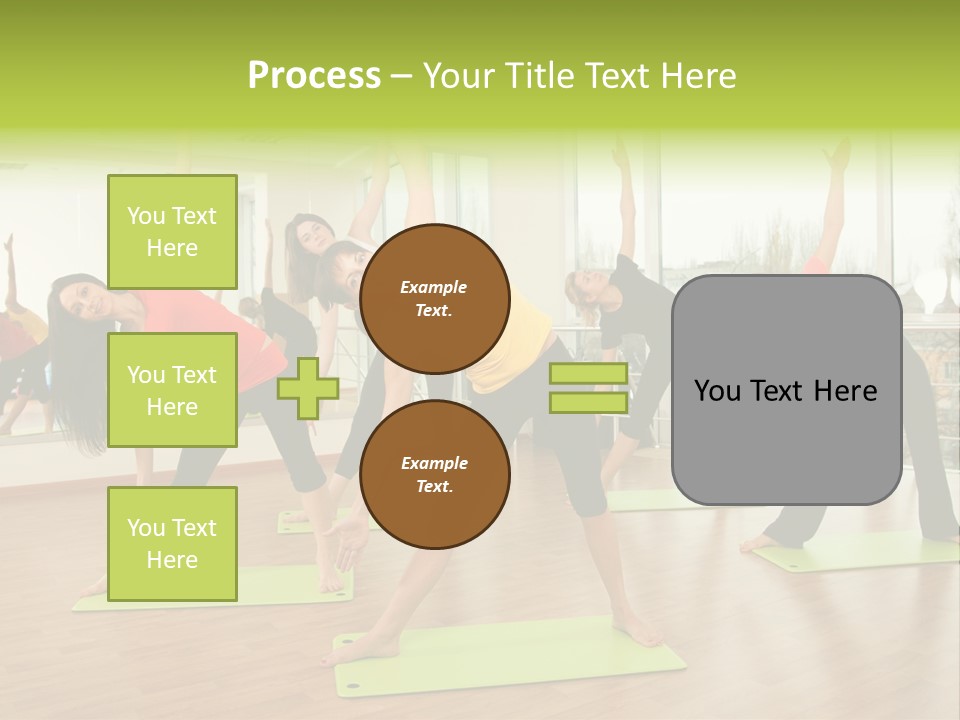Center Smile Slim PowerPoint Template