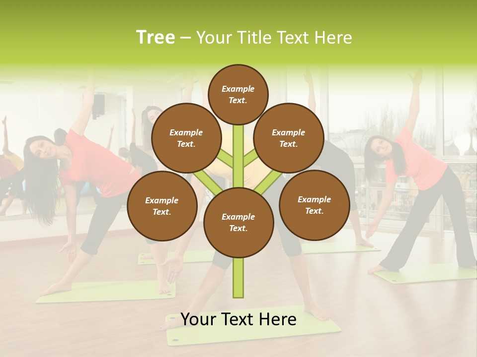 Center Smile Slim PowerPoint Template