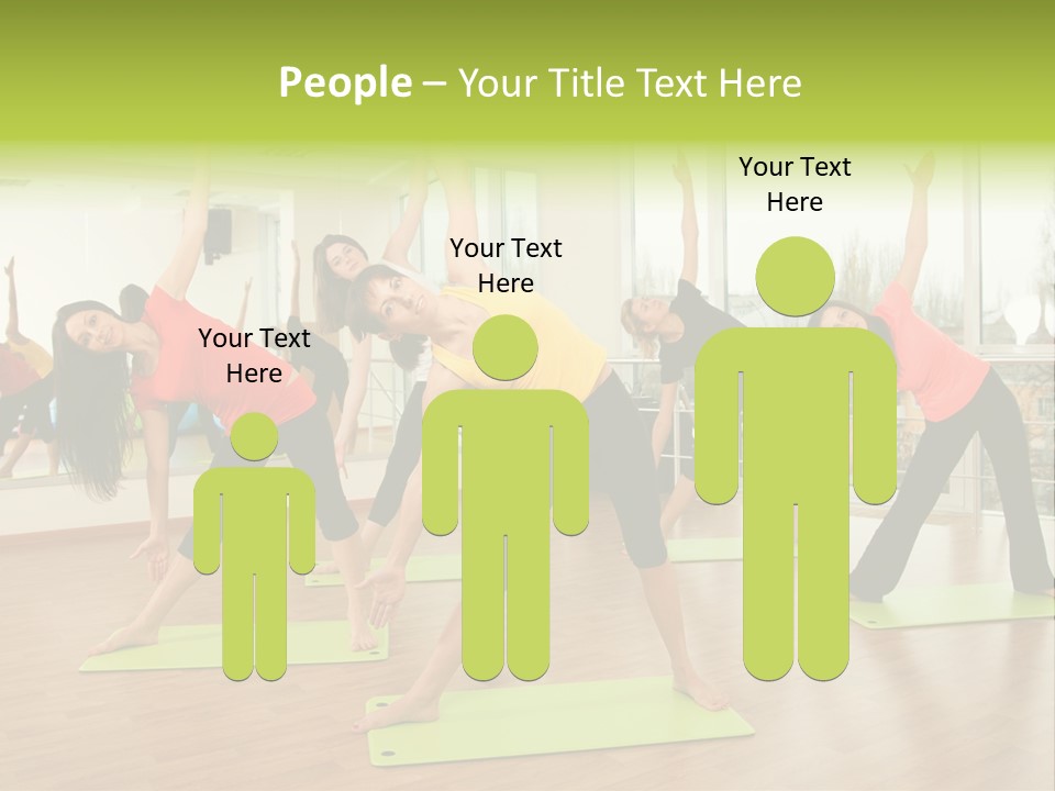 Center Smile Slim PowerPoint Template