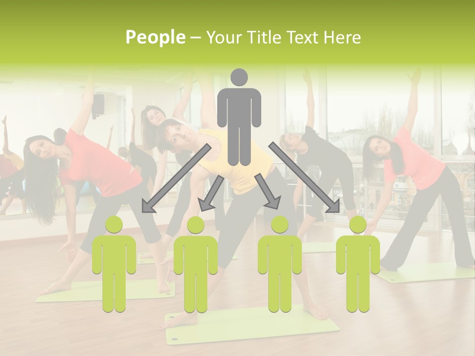 Center Smile Slim PowerPoint Template