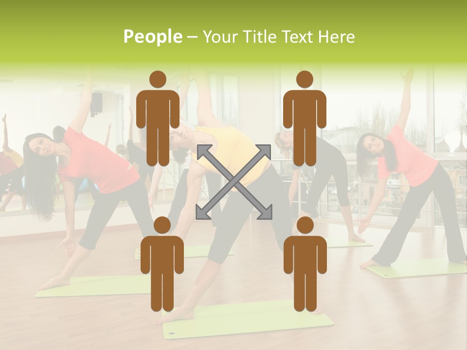 Center Smile Slim PowerPoint Template