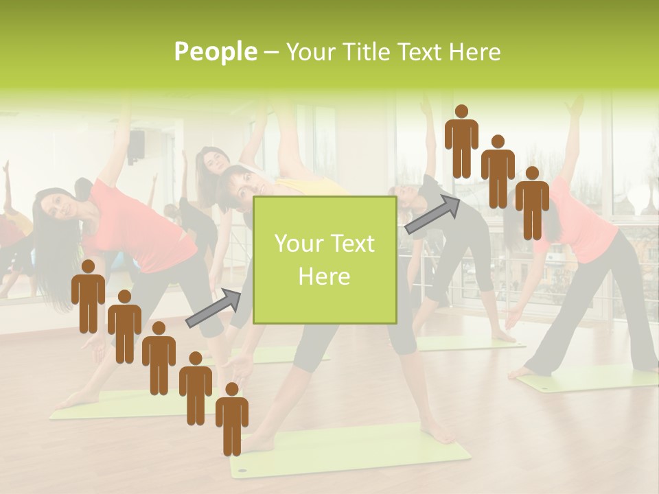 Center Smile Slim PowerPoint Template