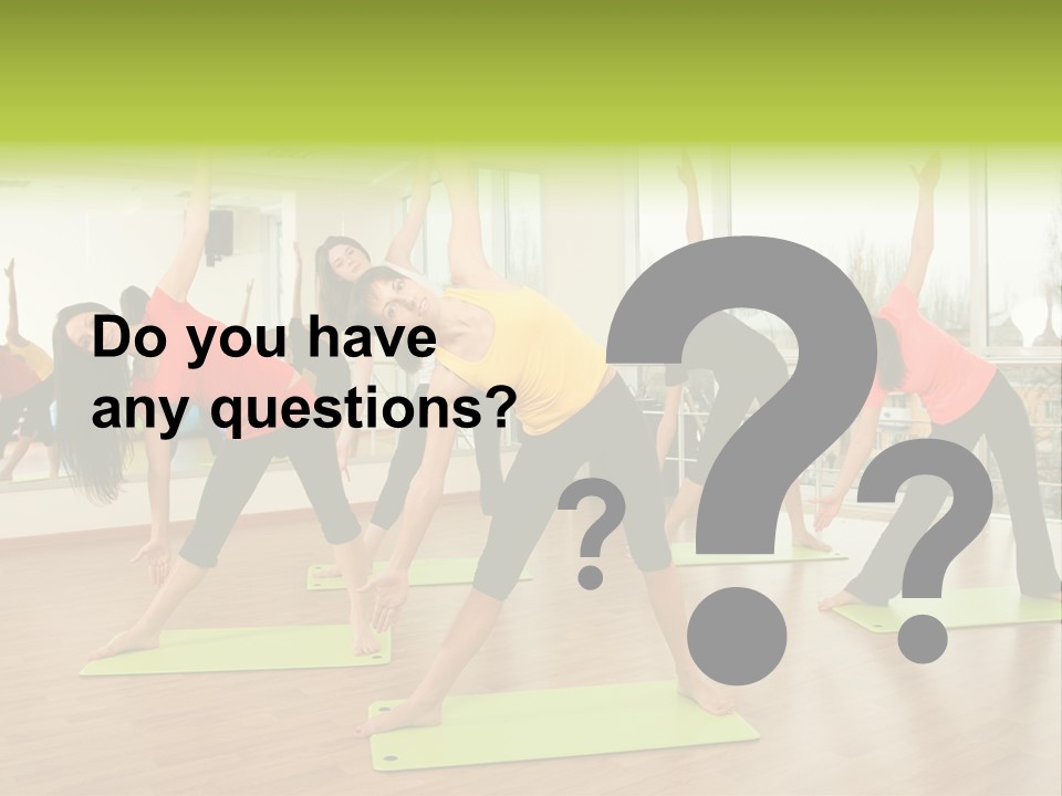 Center Smile Slim PowerPoint Template