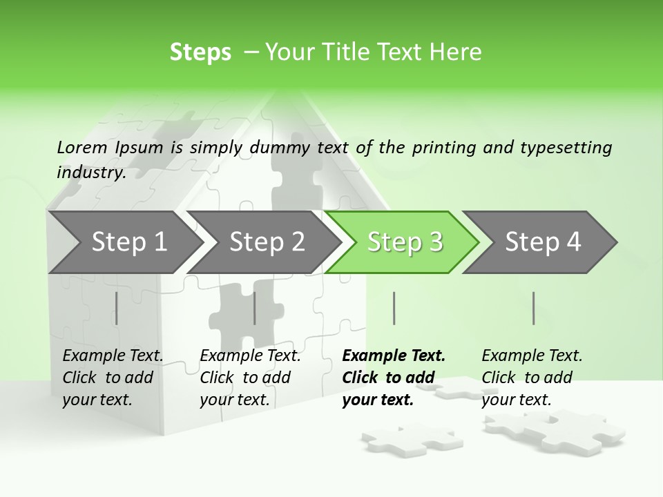 Model Realestate Form PowerPoint Template